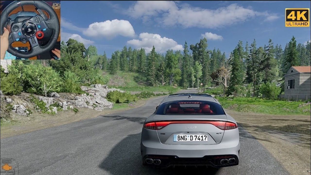 Kia Stinger Stage 3 - Realistic POV Driving in 4K | Logitech G29 | BeamNG.drive