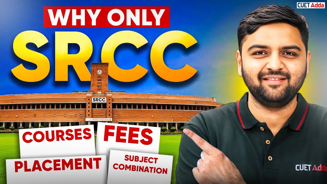Why SRCC is India's Top College for Commerce? | Delhi University Admissions 2026 📑