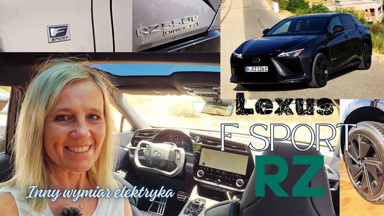 #Premiera Lexus RZ 2025 F-Sport 550e 4 s do setki
