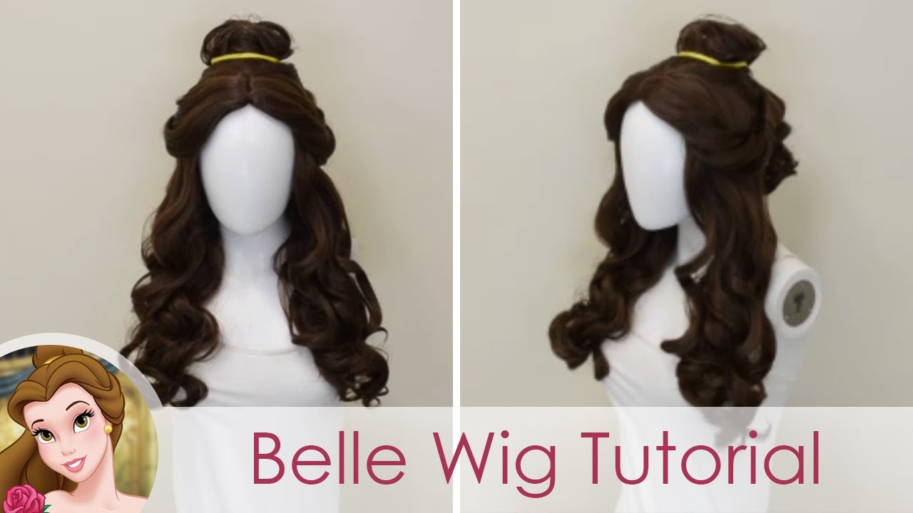 Belle Wig Tutorial | Beauty and the Beast D23 Special!!