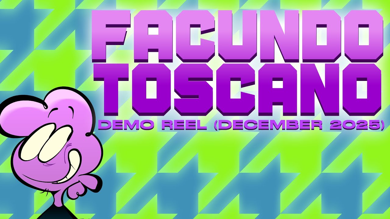 Facundo Toscano - 2D Animation Reel 2025