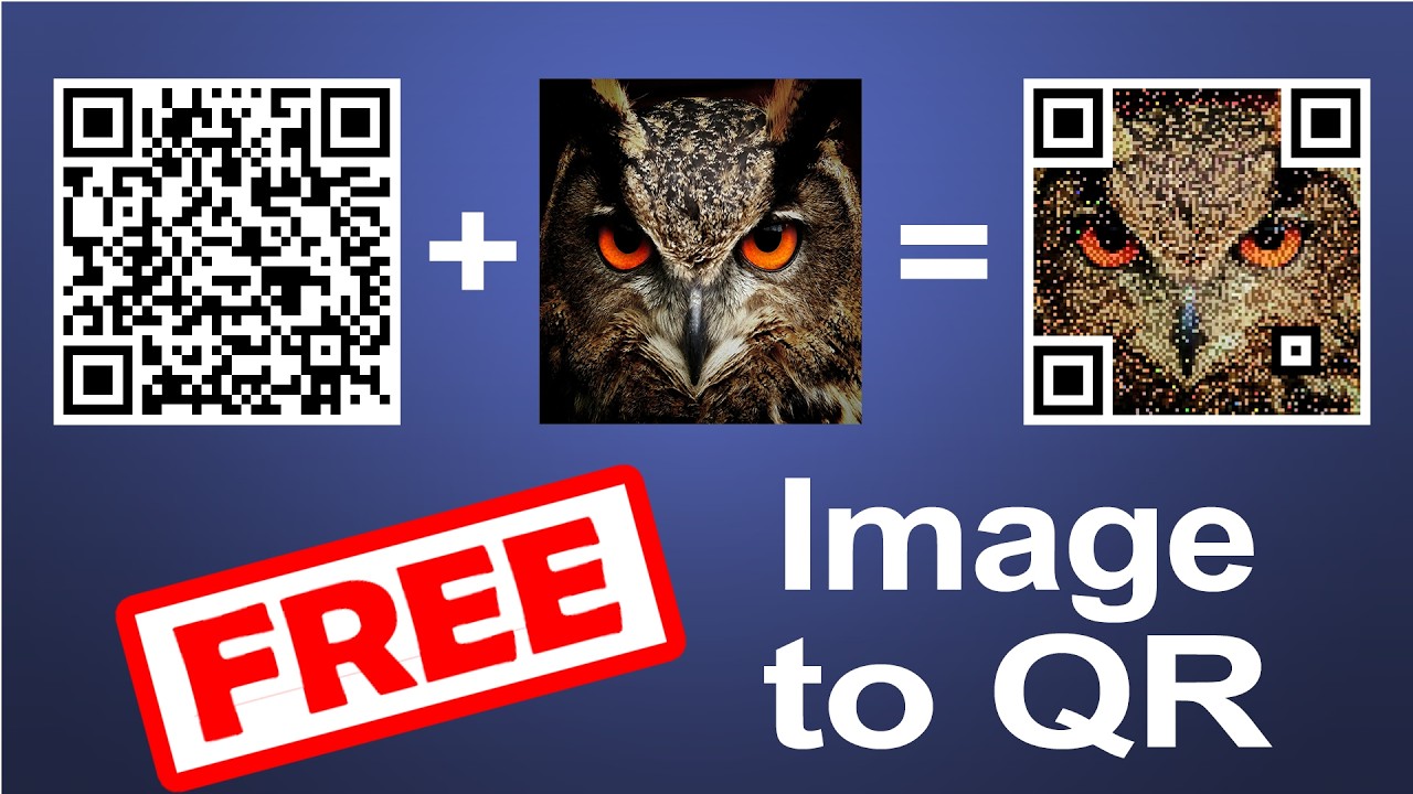 Free Image To QR-Code Generator