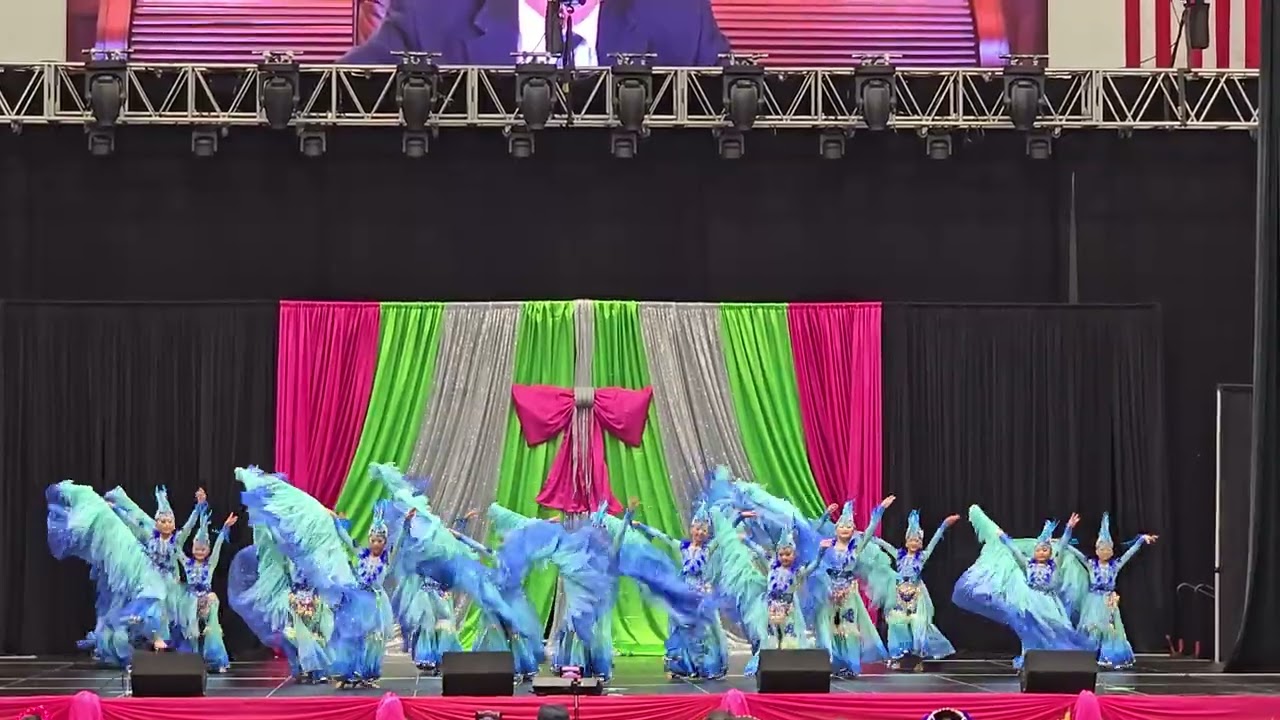 Eternal Embers Chinese damce @ Eau Claire Hmong New Year 2025, Day 2