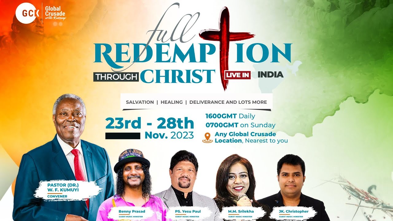 The Uplifted Christ, the Mediator between God and all Men || Day 4 || Full Redemption || GCK