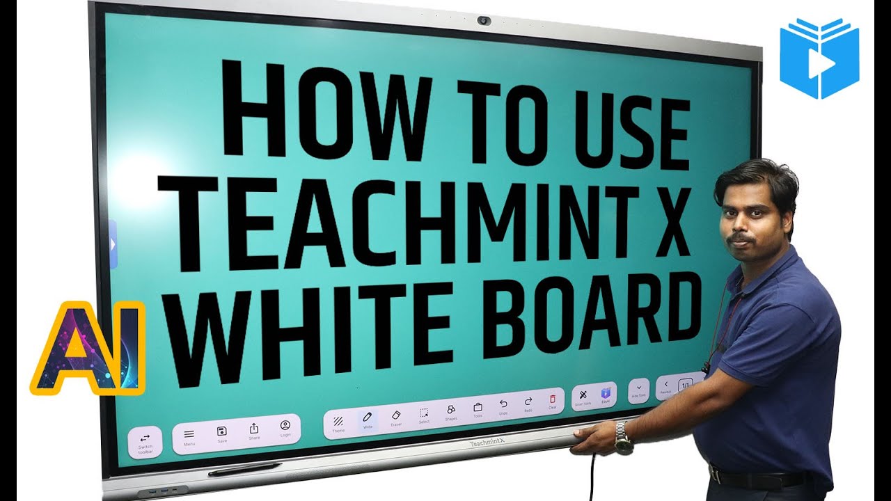 Best AI Digital smart Board | Interactive Flat Panel | Teachmint x Demo in Hindi @Digitalliveplus