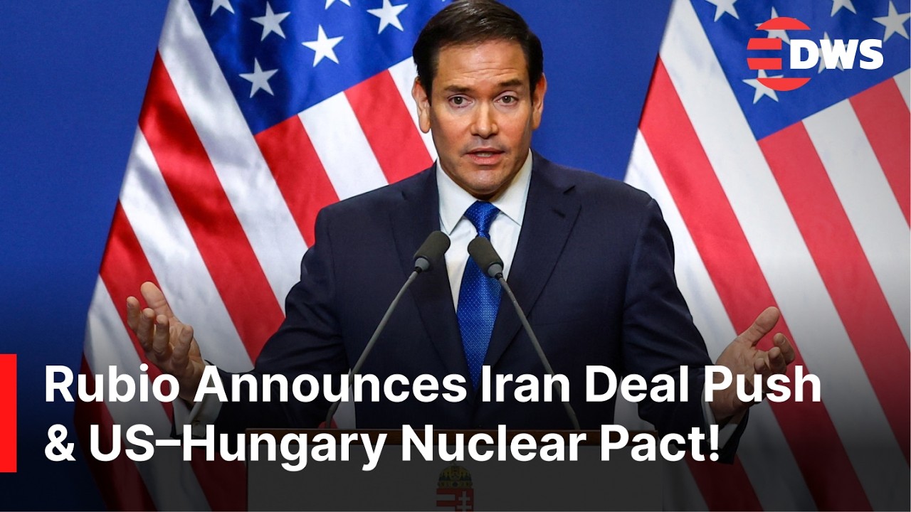 FULL EXPLOSIVE REMARKS: Rubio Presses Iran Deal, Trump Support & Signs US–Hungary Nuclear Pact |AC1Z