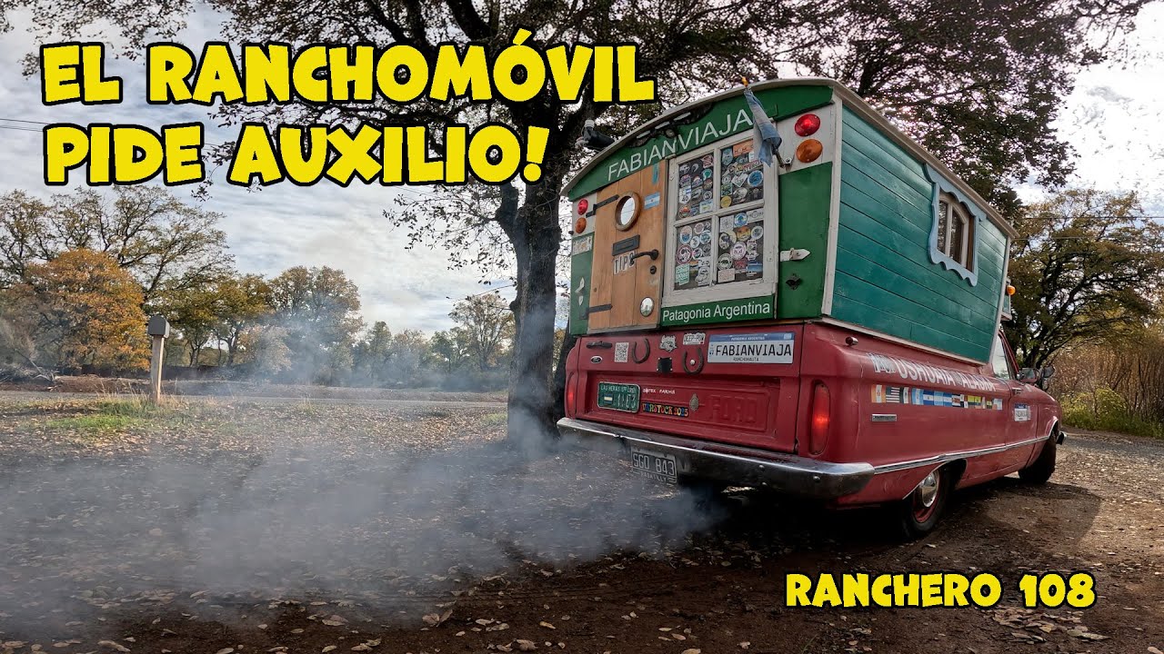 Ranchero 108 👉 ESTAMOS FUMIGANDO CALIFORNIA! 😳 #problemas #motor #ranchomovil