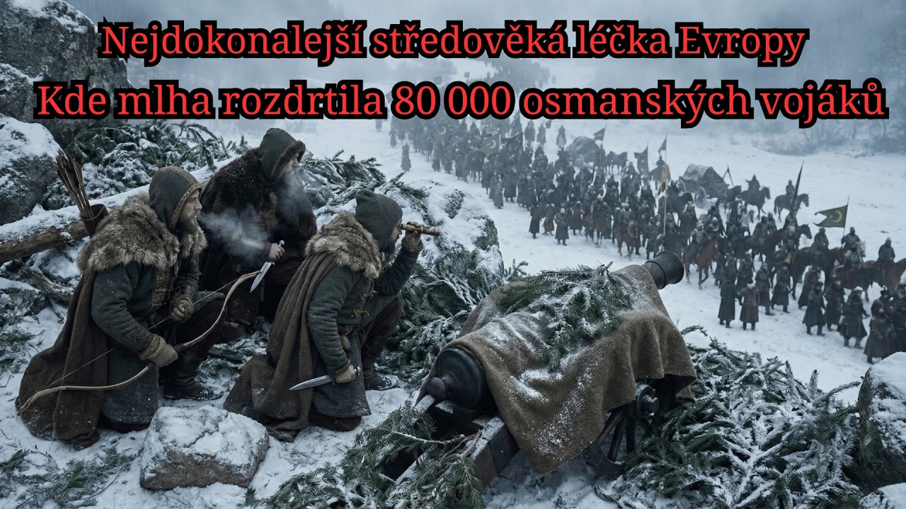 Vaslui 1475: Využitím mlhy a zamrzlých řek 20 000 vojáků přepadlo a rozdrtilo 80 000 Osmanů