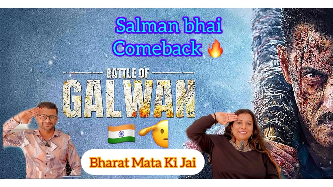 Battle Of Galwan - Teaser Reaction Video | Salman Khan, Chitrangada Singh | Dipoosreaction 