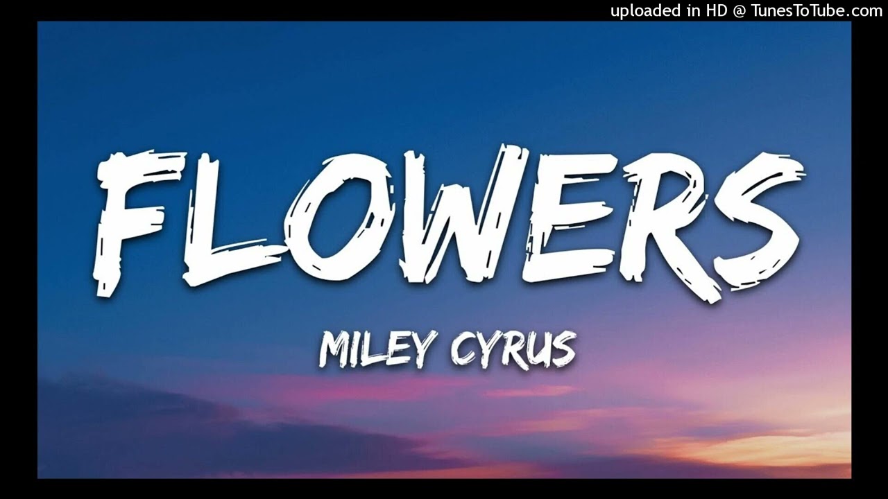 Miley Cyrus ft Everything But The Girl - Flowers vs Missing (Djm mashup)