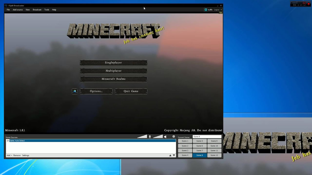 Come registrare e settare le scene con xSplit ITA
