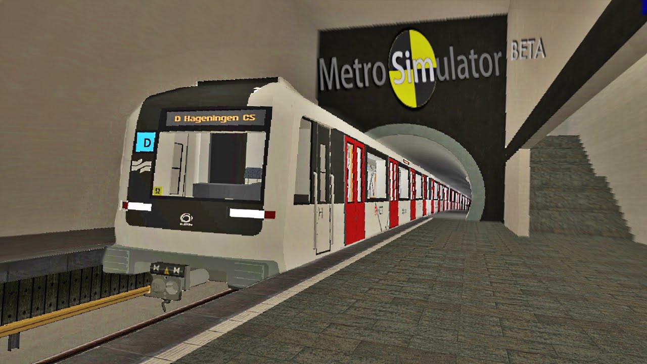 Metro Simulator Beta Simvliet D Line material M5