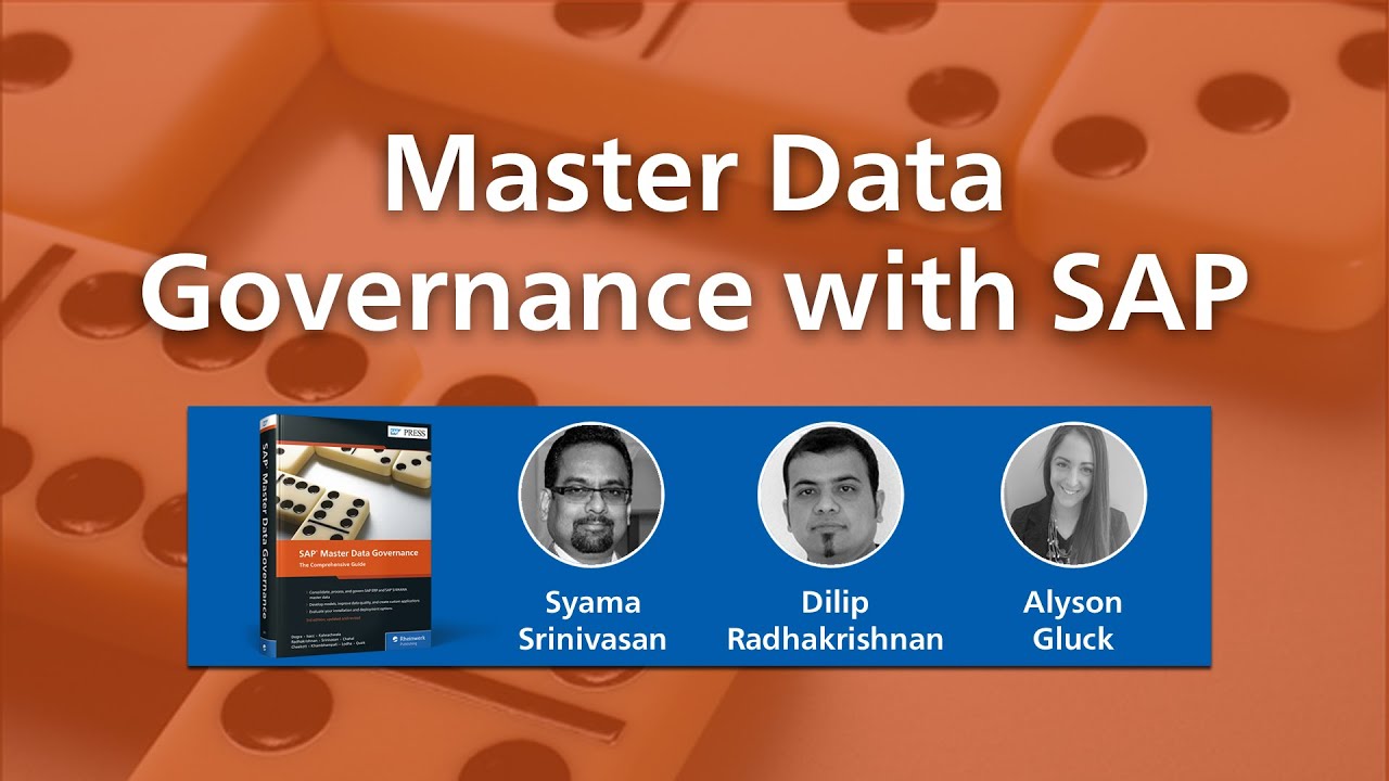 An Overview of SAP Master Data Governance (SAP MDG) - Author Interview