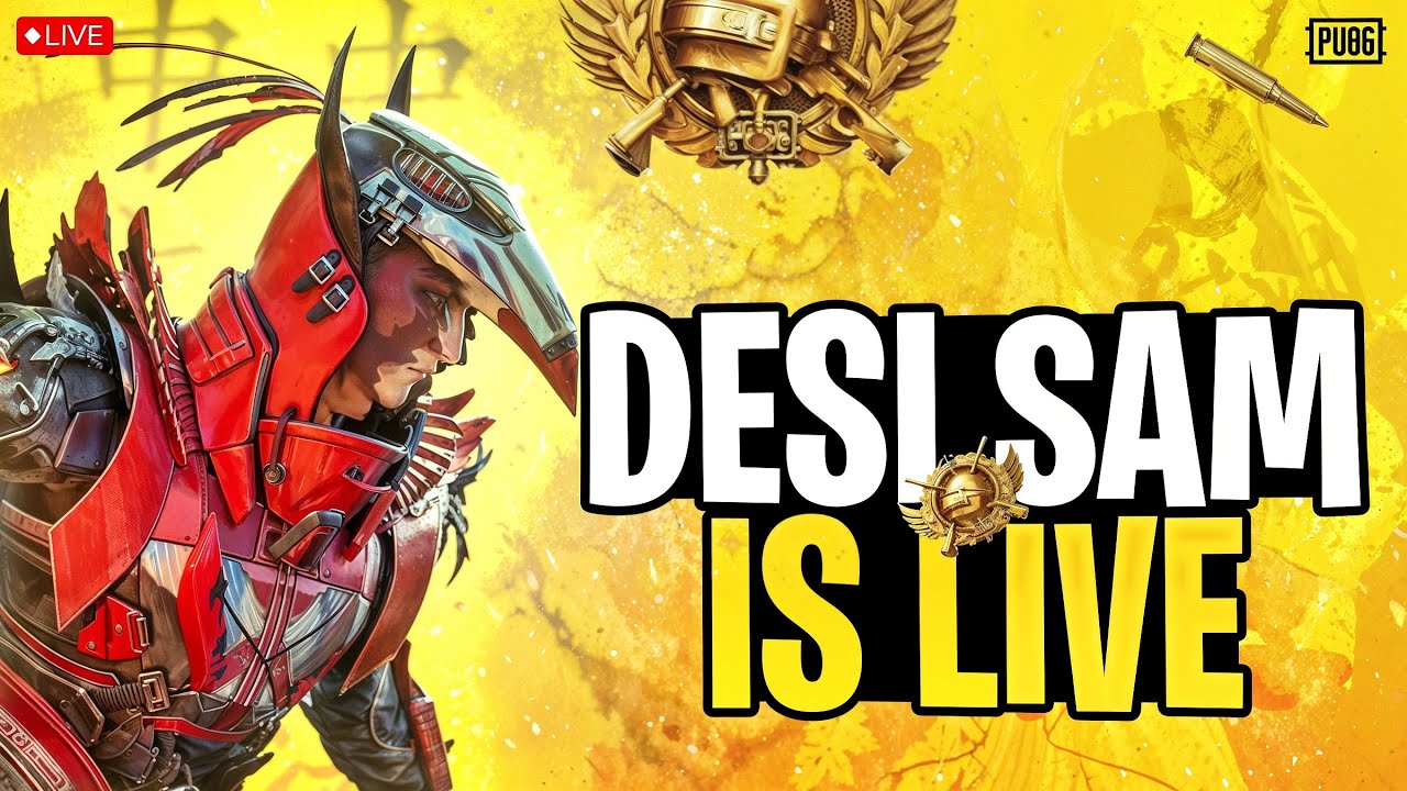 🔴PUBG MOBILE - 𝐃𝐄𝐒𝐈 𝐒𝐚𝐦𝐘𝐓