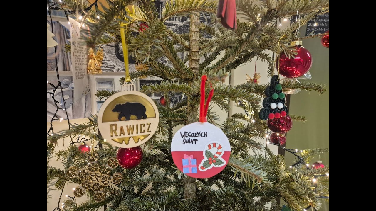 Frohe Weihnachten nach Rawicz! - Wesołych Świąt dla wszystkich przyjaciół w Rawiczu!