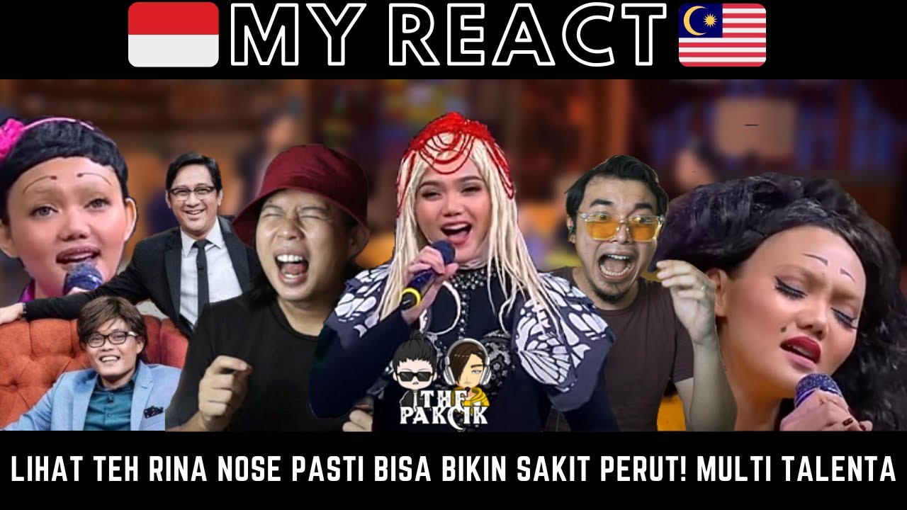 RINA NOSE MULTITALENTA! tiru suara penyanyi hebat dan lucu!