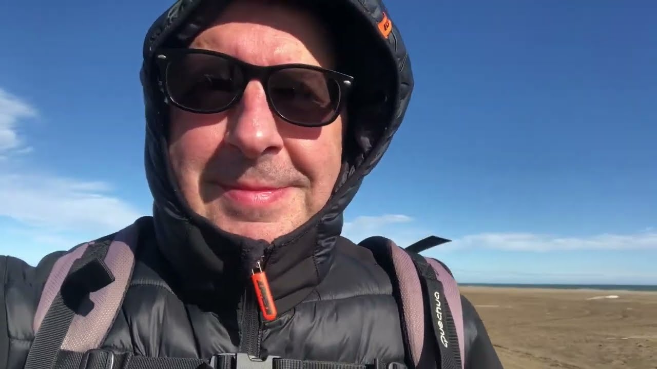 Delta del Ebro / Playa del Trabucador/ Con un paisaje y clima apocalíptico