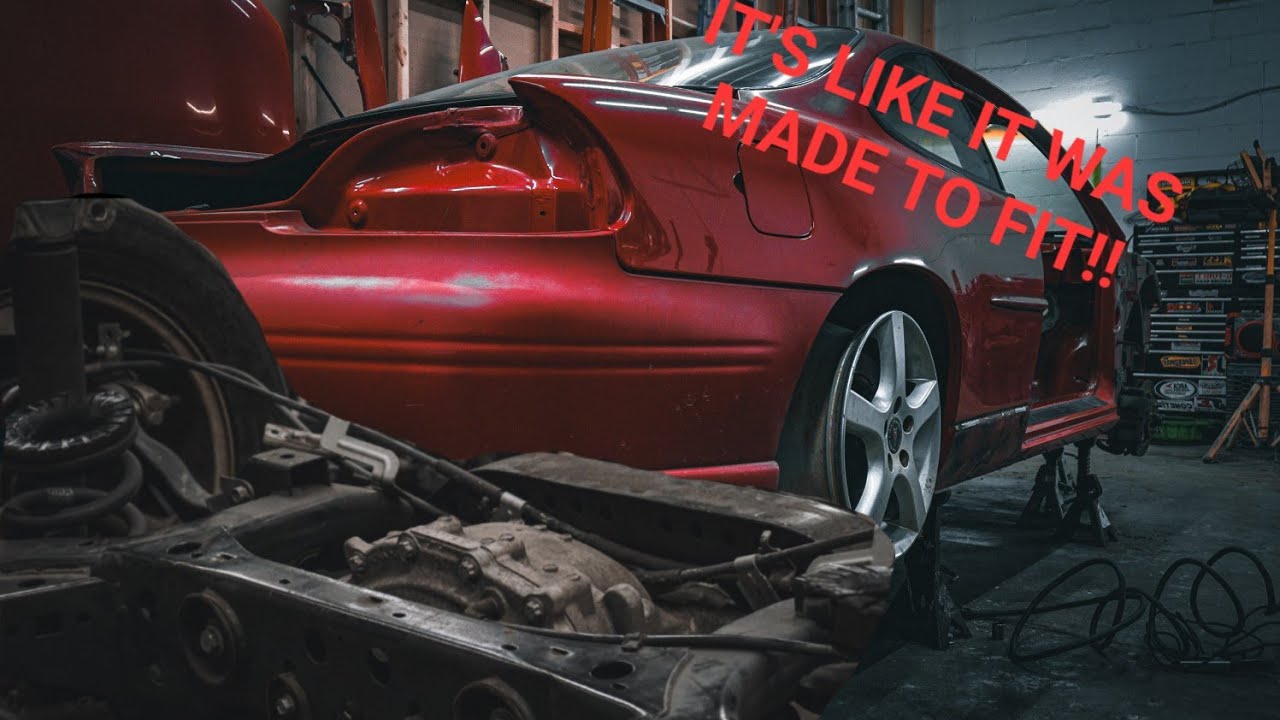 RWD GRAND PRIX. Does the Mustang rear cradle really fit that nice?!