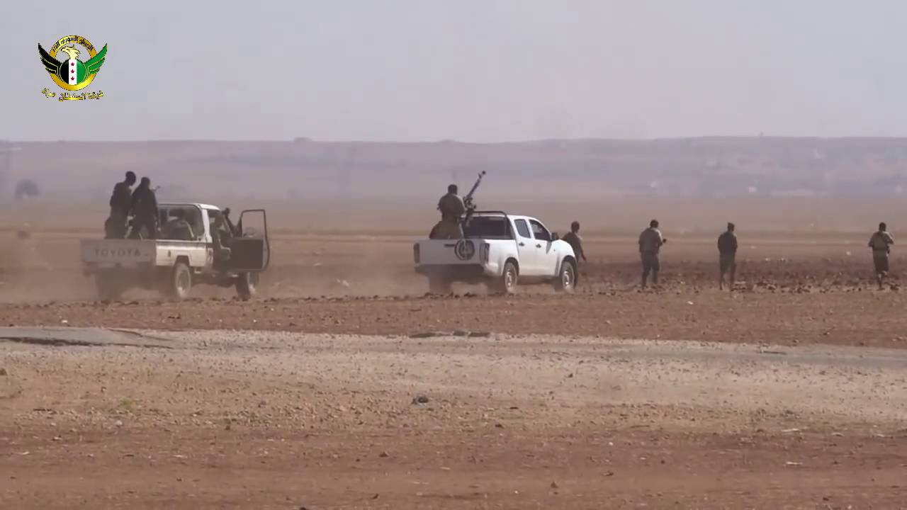 Syria FSA battle for Akhtarin town in northern Aleppo against ISIL