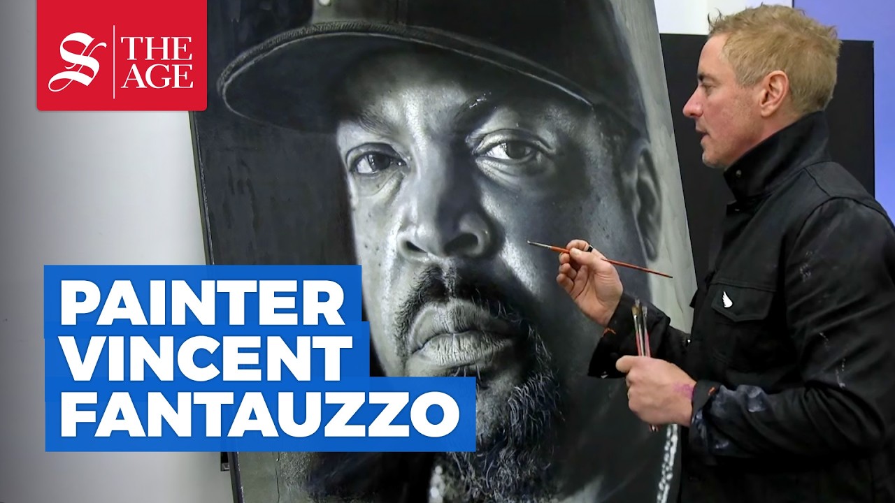 When making art, Vincent Fantauzzo says his neurodiversity is his strength.