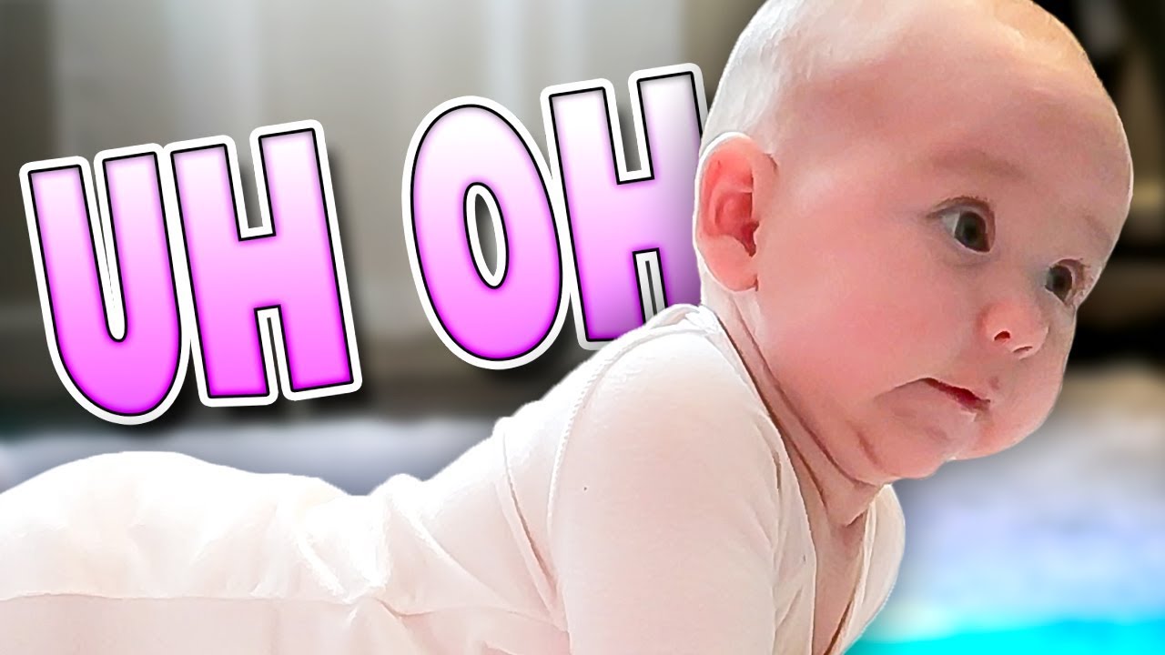 She's Learning to Roll! | Family Baby Vlogs