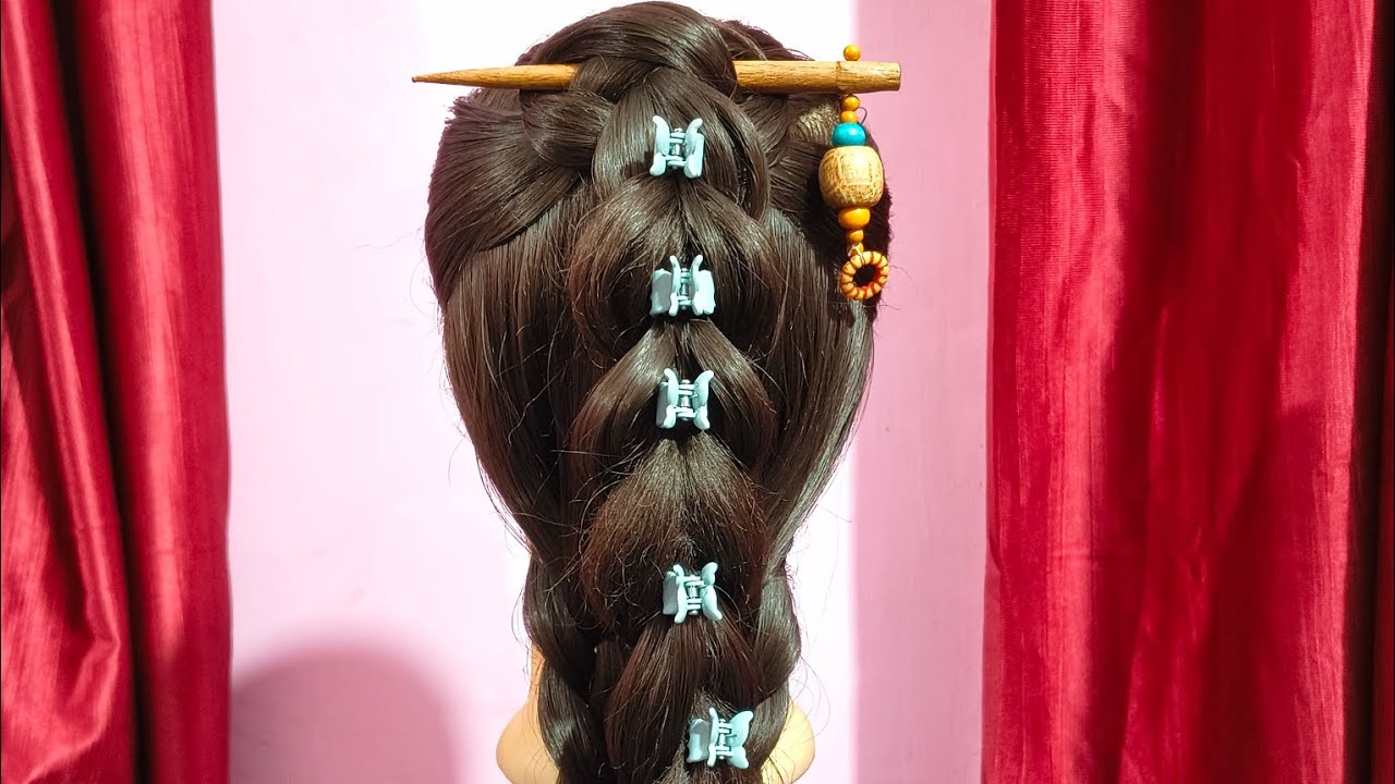 Beautiful hairstyle for events 