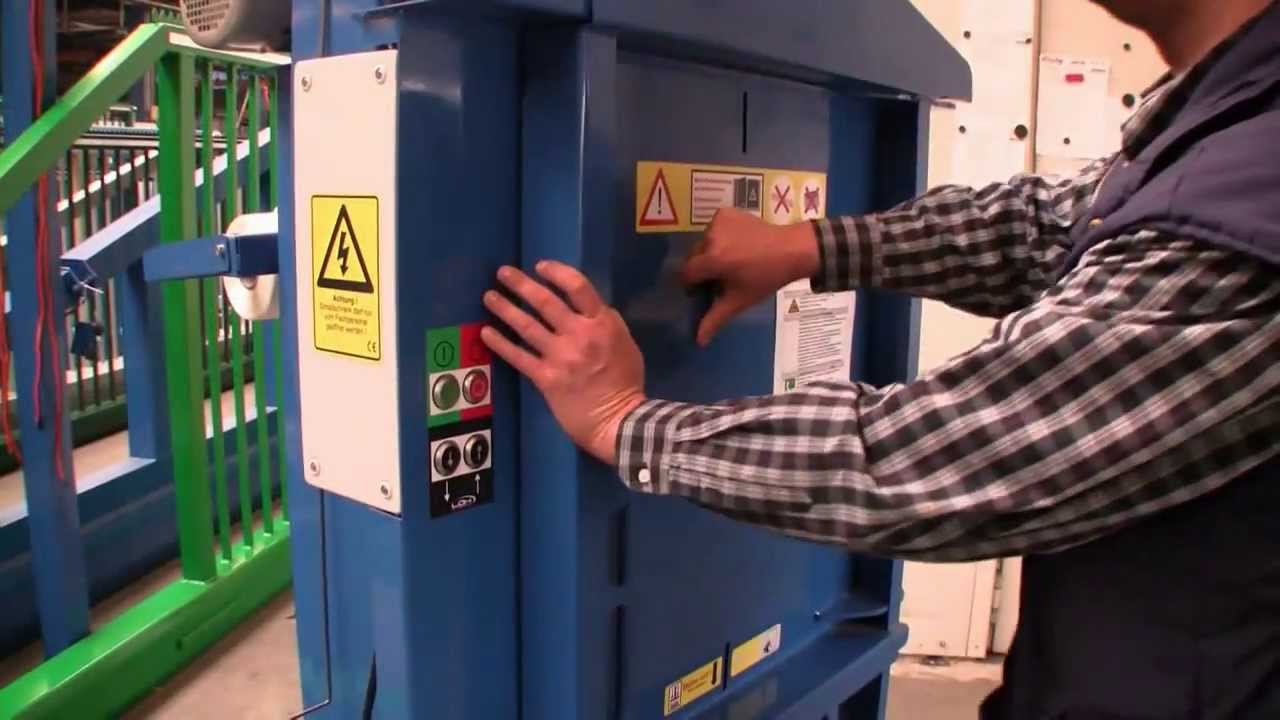 Loh-Maschinenbau Papierpresse