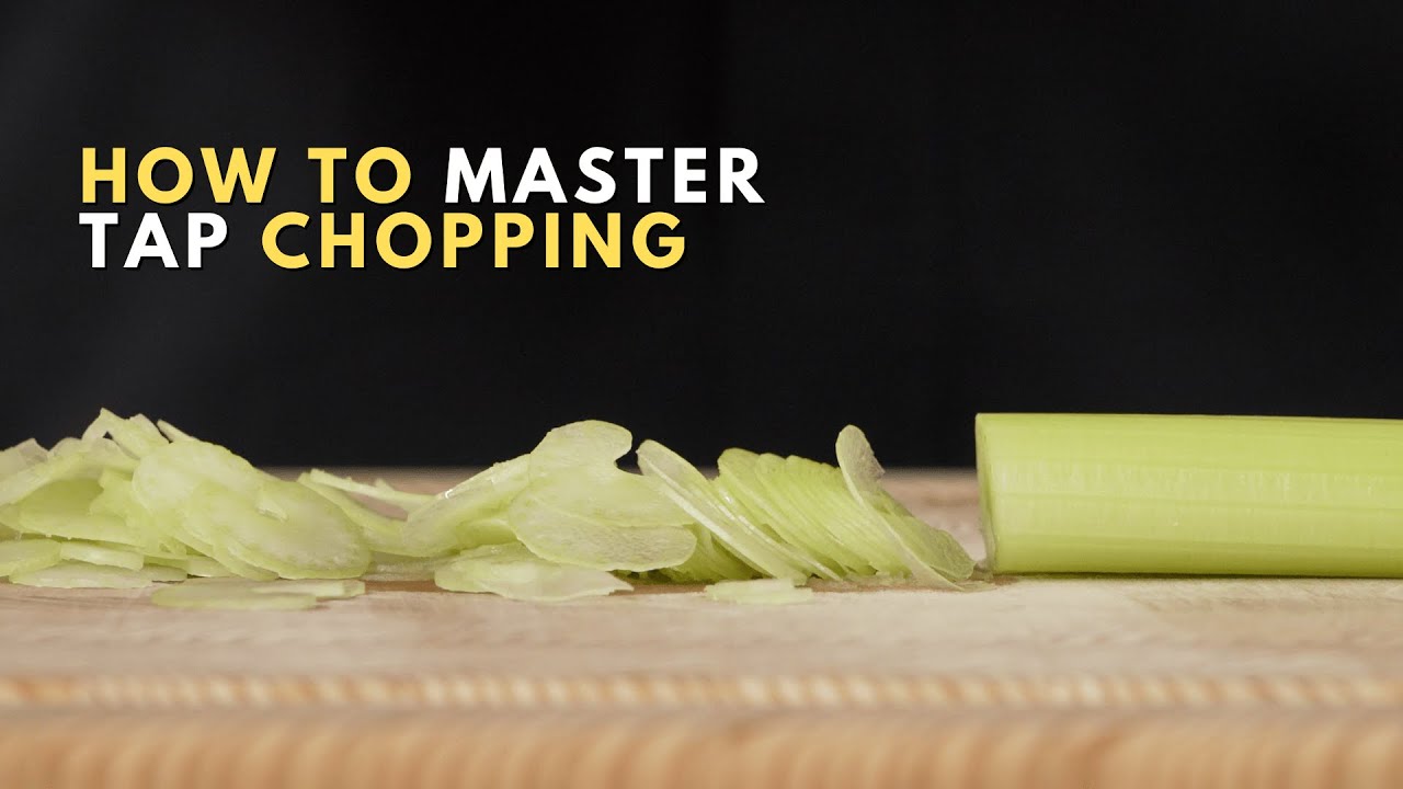 How to Tap Chop with SPEED | Advanced Knife Skills