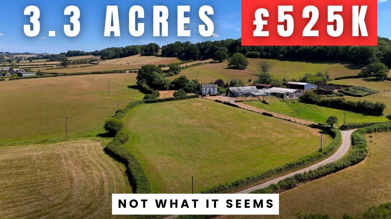 A Proper Welsh Farmhouse with 3.3 Acres — £525K Project with Potential