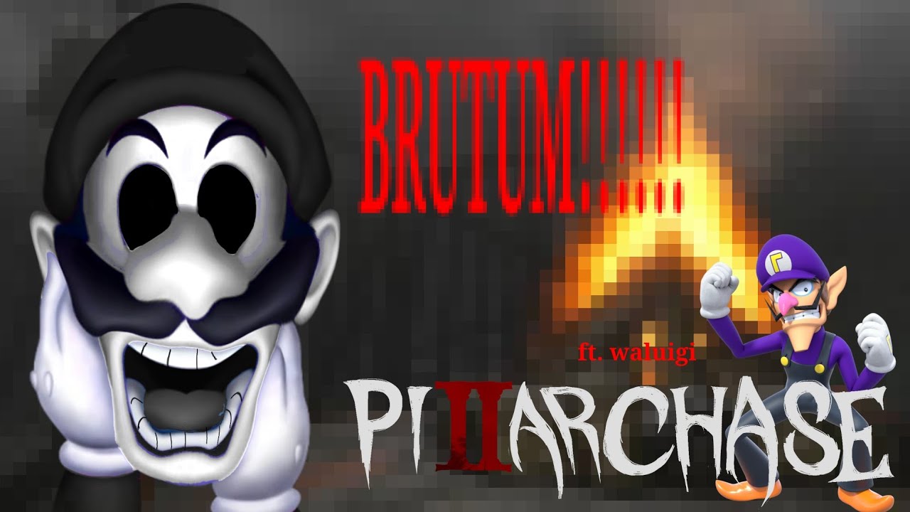 Playing as Waluigi in PC2 / Pillar Chase 2 Recode Brutum Gameplay