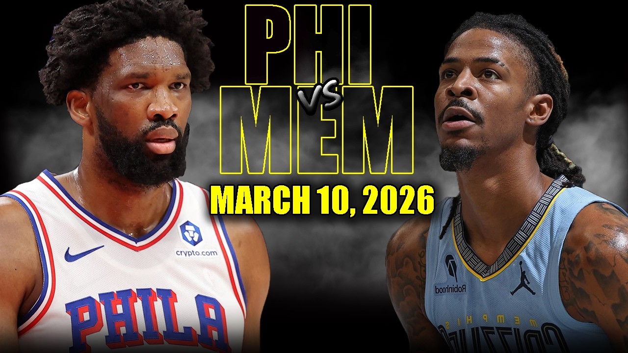 Philadelphia 76ers vs Memphis Grizzlies Full Game Highlights &ndash; March 10, 2026 | NBA Season