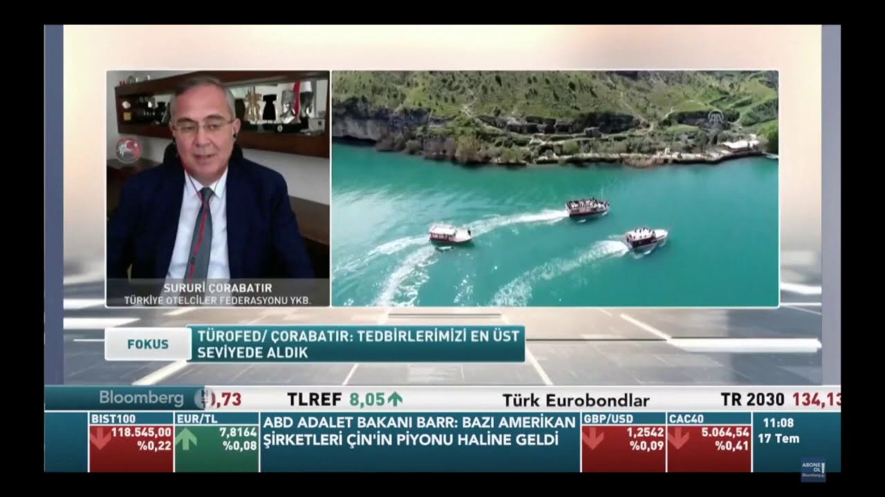 T&uuml;rofed Başkanı Sururi &Ccedil;orabatır Bloomberght'de - 17.07.2020