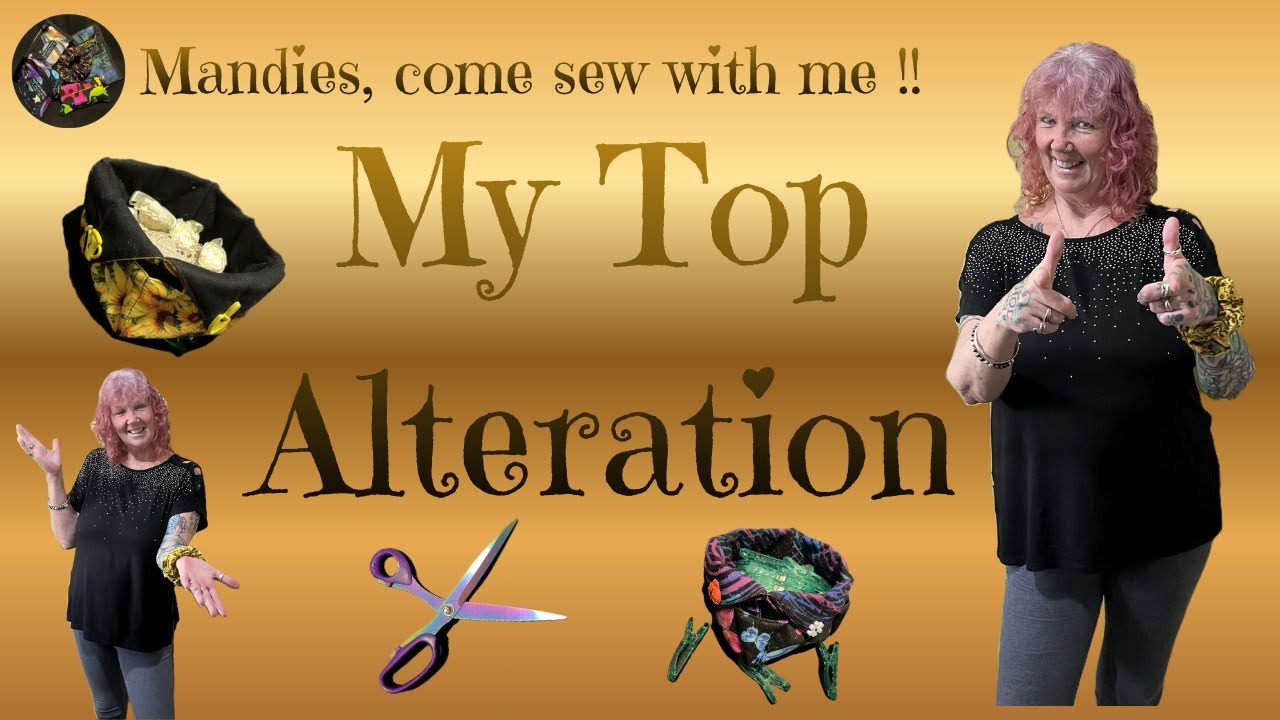 This is how I did my Top alterations !! #sewingtutorial