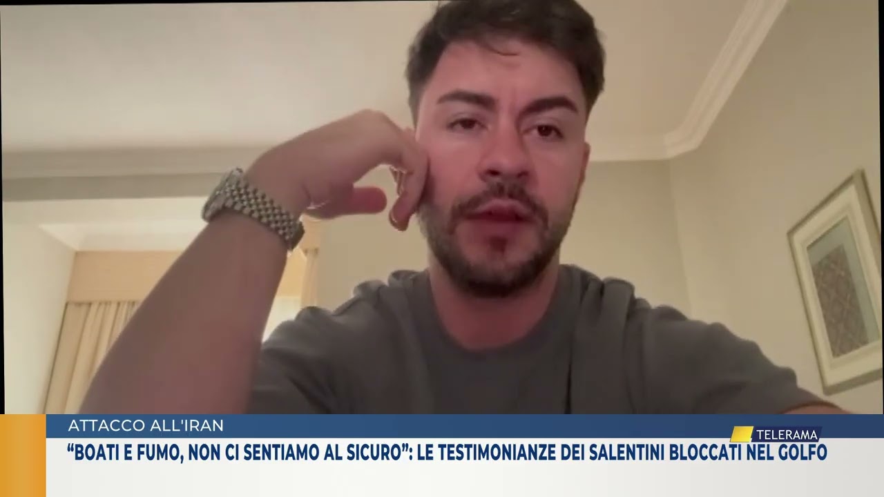 IRAN. “BOATI E FUMO, NON CI SENTIAMO AL SICURO”: LE TESTIMONIANZE DEI SALENTINI BLOCCATI NEL GOLFO