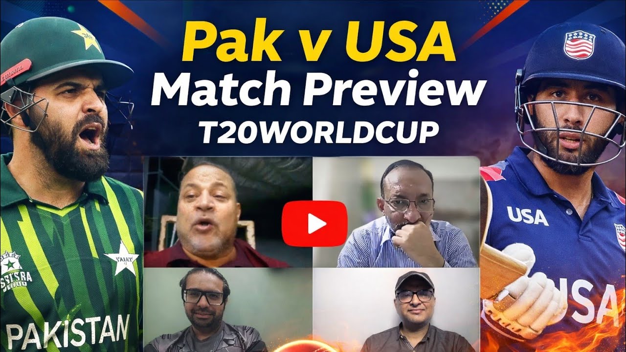 Pak v USA | match preview | #t20worldcup #episode10