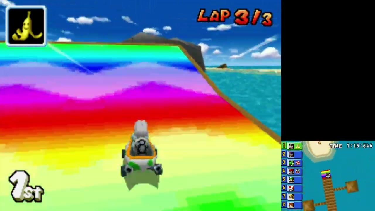 Mario Kart DS - Mushroom Cup Speedrun in 