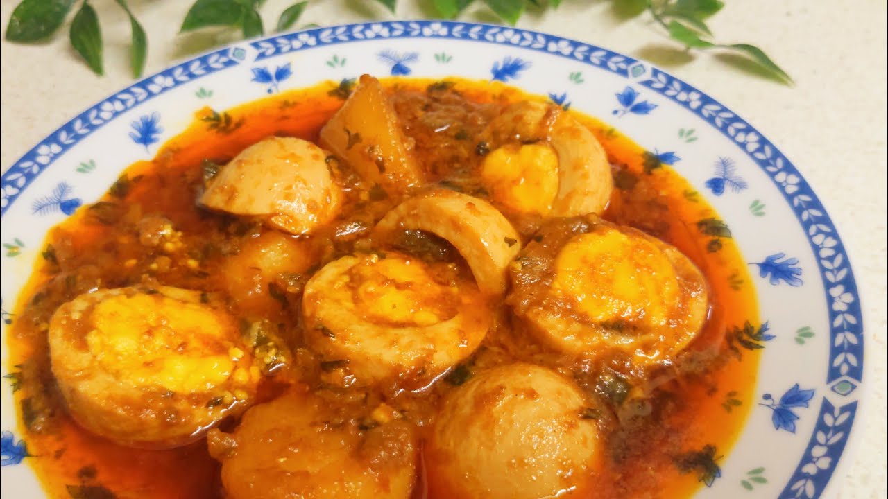 Simple Egg and Potatoes Curry Recipe