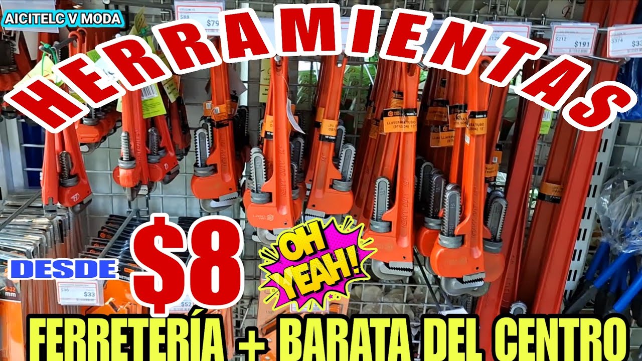 🛠FERRETERÍA MÁS BARATA DEL CENTRO DESDE $8| HERRAMIENTAS MARTILLOS PINZAS CONTACTOS PLACAS CLAVIJAS🔐