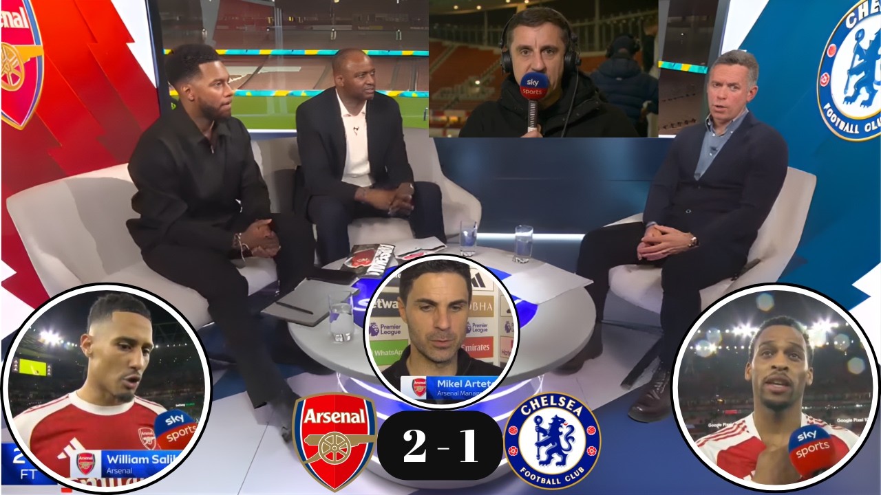 «Арсенал» — «Челси» 2:1 | Захватывающий матч на «Эмирейтс»! Салиба забивает в решающем матче за ч...