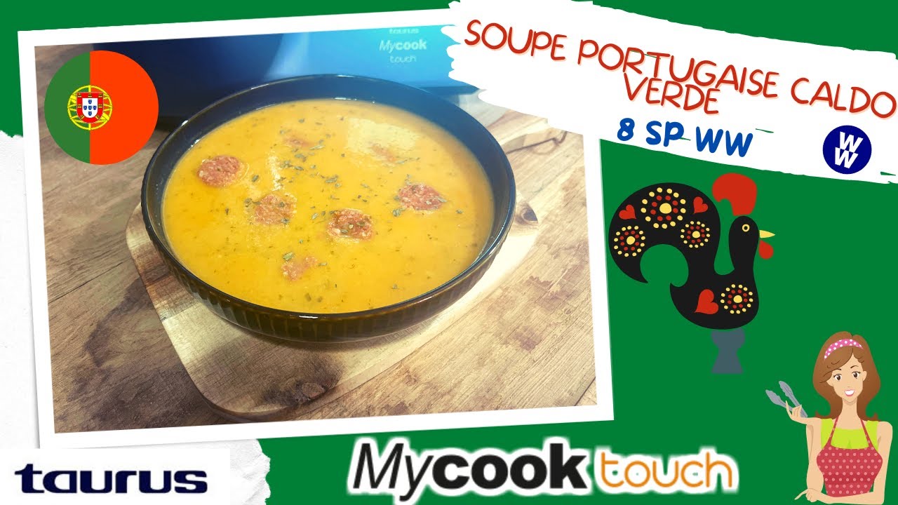 Soupe portugaise caldo verde avec le MYCOOK TOUCH de TAURUS 8SP @WeightWatchers (  @SandCookLook   )