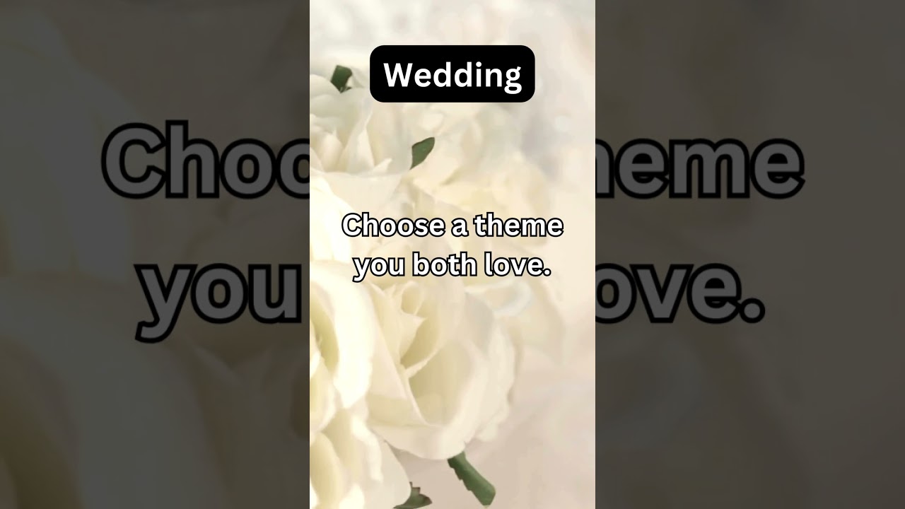 Choose a theme you both love for a unique wedding! @BehrangMoradi@BehrangMoradi