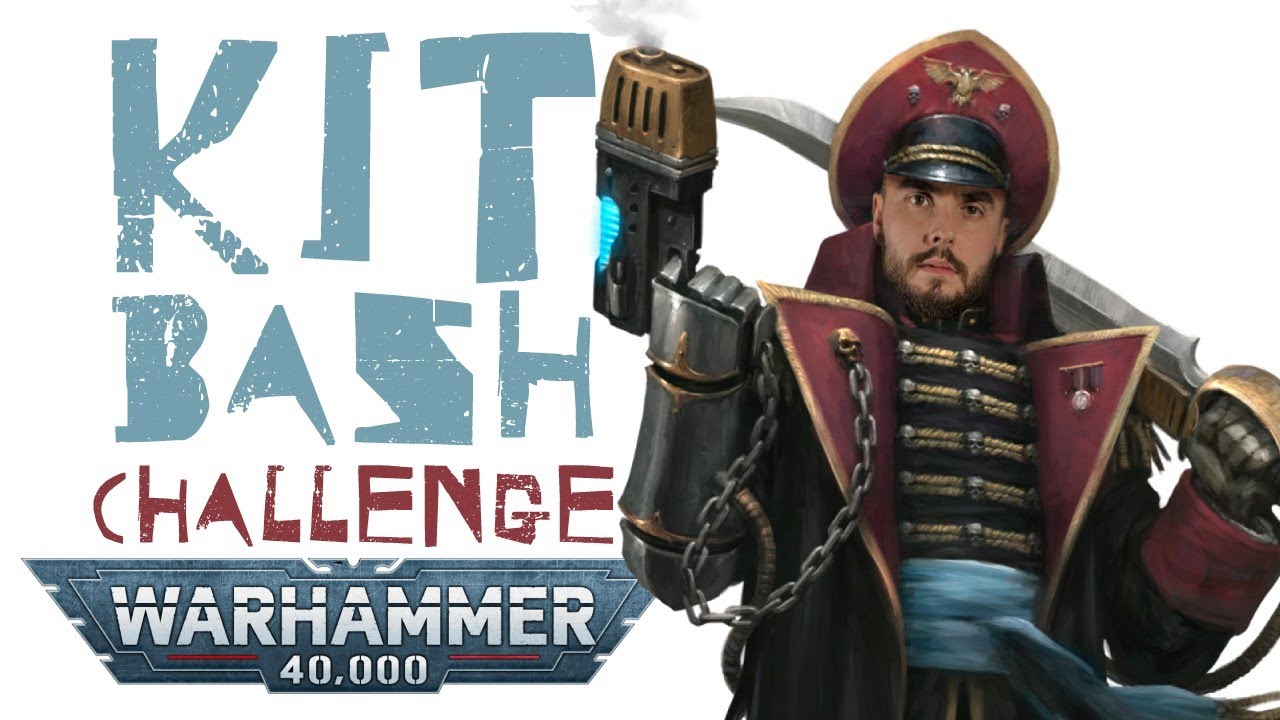 Making a Commissar with NO Commissar bits! - Kitbash Challenge | Warhammer 40k
