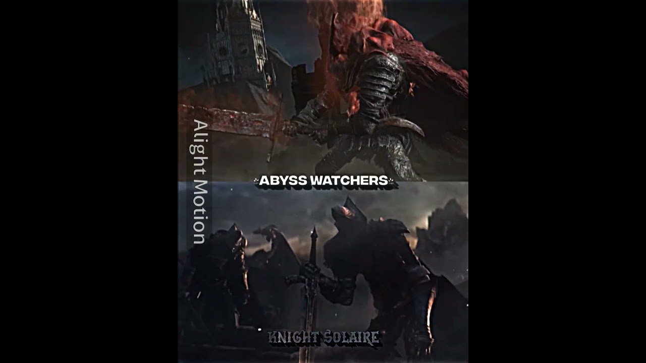 Slave Knight Gael VS Dark Souls Bosses (Writing) | #edit #darksouls3
