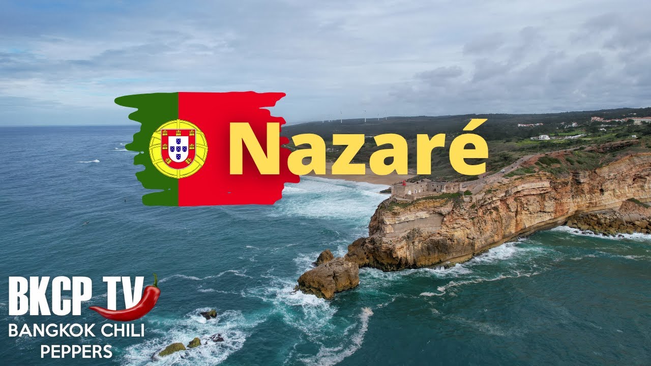 🇵🇹 Назаре, Алькобаса и Обидуш &ndash; атлантические чудеса Португалии | Гигантские волны, монастырь и с...