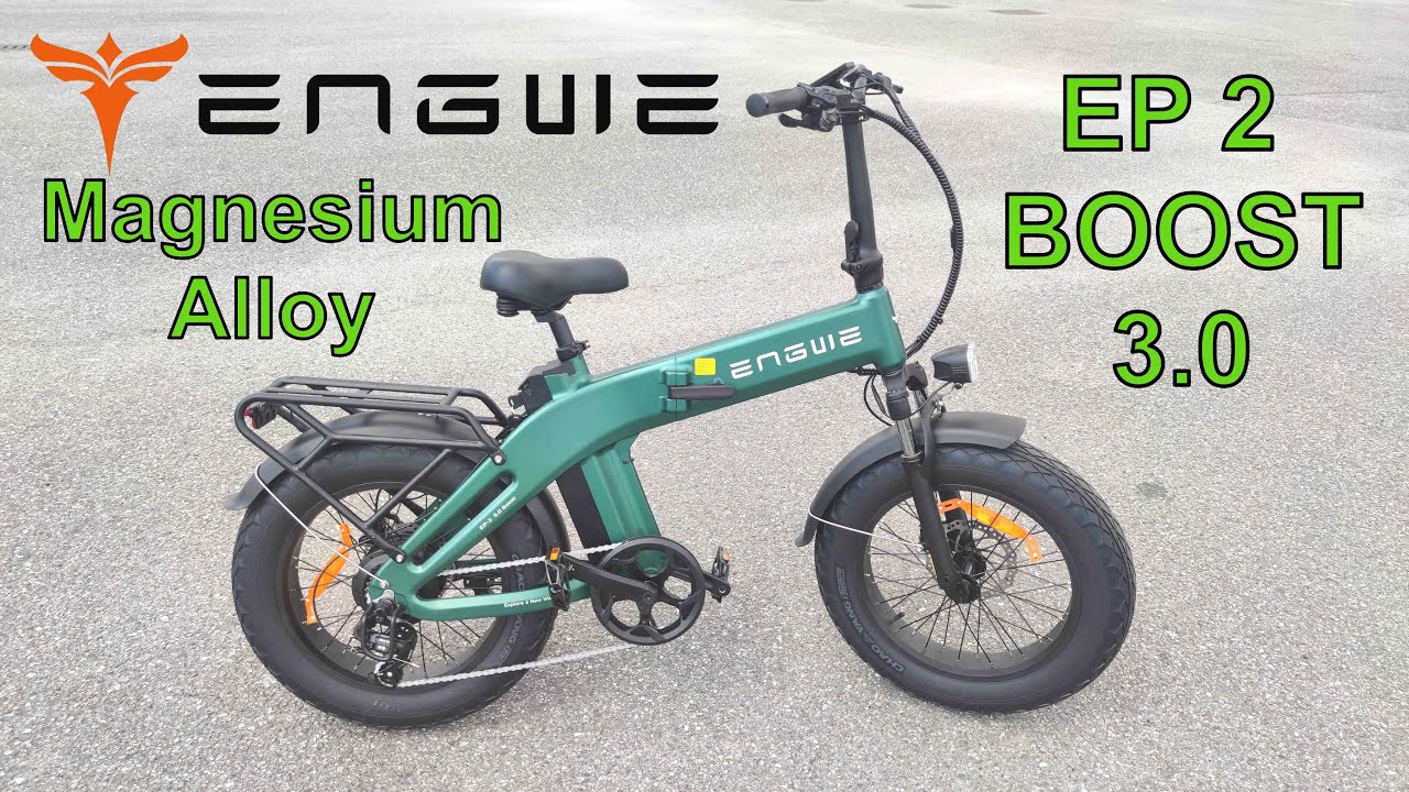 складной электровелосипед ENGWE EP-2 3.0 Boost, 250 Вт, 75 нм, запас хода 120 км, магниевый сплав