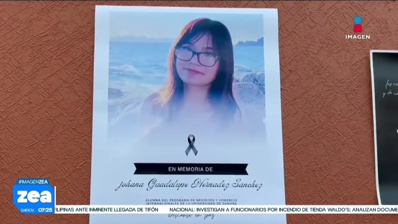 Dan último adiós a Johanna Guadalupe, perdió la vida en incendio de Hermosillo | Francisco Zea