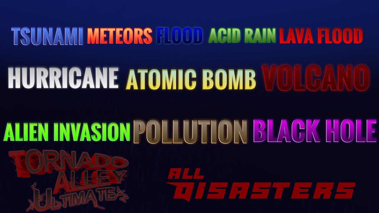 Tornado Alley Ultimate - All Disasters #tornadoalleyultimate