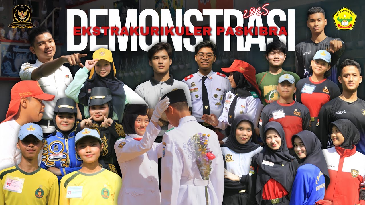 DEMO EKSTRAKURIKULER PASKIBRA ANGKATAN KE-35'36