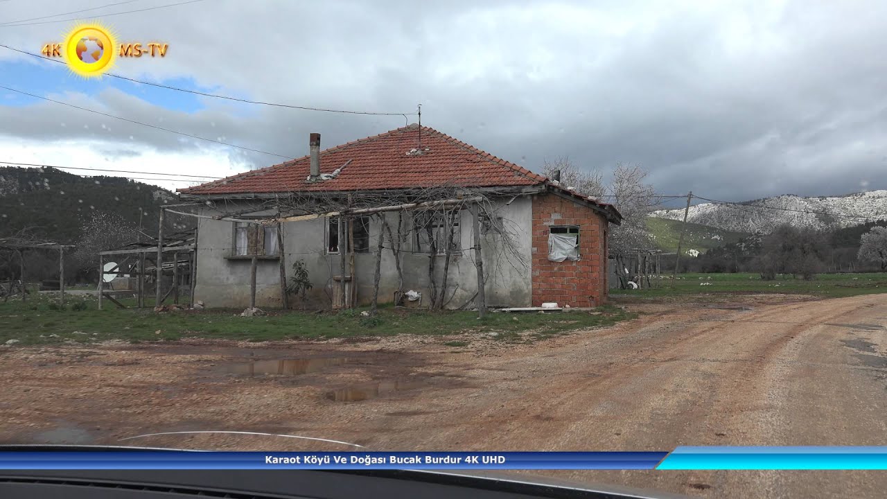 Karaot Köyü Ve Doğası Bucak Burdur 4K UHD