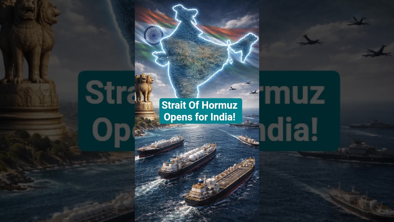 Strait of Hormuz Opens for India!
